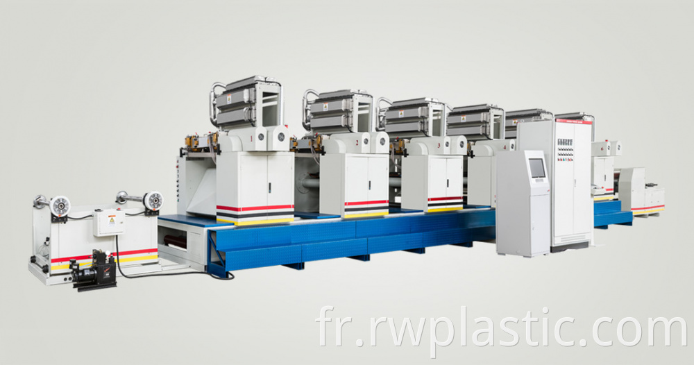 High speed Roll-Roll Flexo printing machine